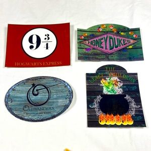 COPY - ***Ultimate Harry Potter party decorations four laminated signs